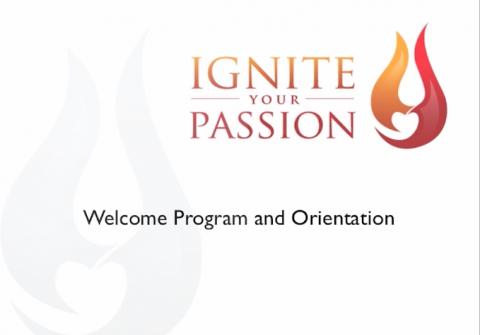 Ignite Your Passion - Welcome Webinar
